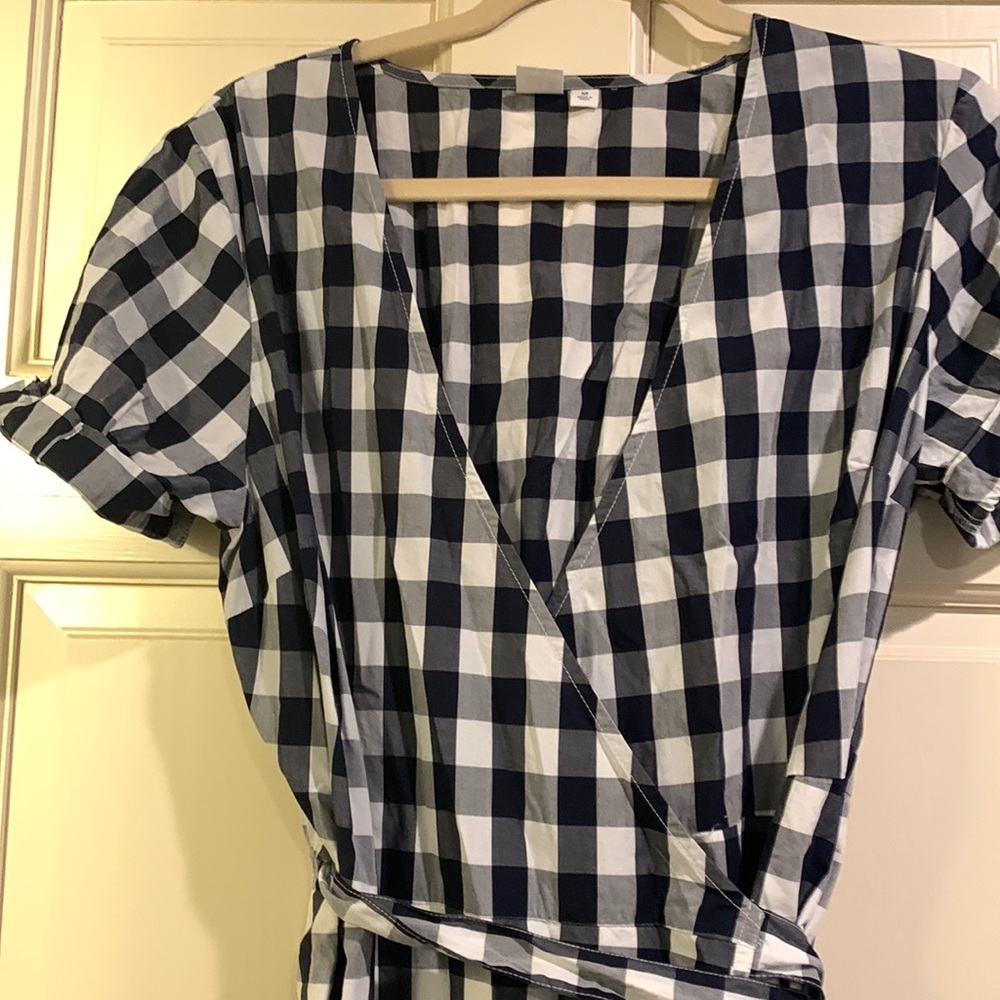 Gap gingham dress